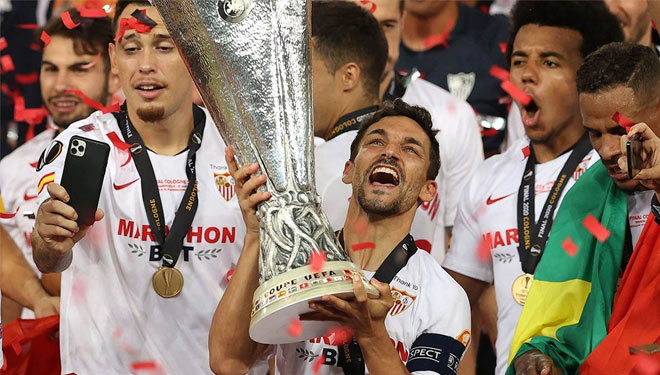 Gol Bunuh Diri Romelu Lukaku Antar Sevilla FC Juara Liga Europa