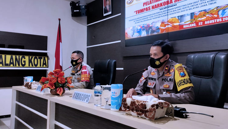 Polresta Malang Kota Bikin Skema Operasi Tumpas Narkoba Semeru 2020 ...