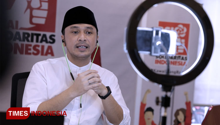 Plt Ketua Umum DPP Partai Solidaritas Indonesia (PSI) Giring Ganesha. (FOTO: Dokumen TIMES Indonesia)