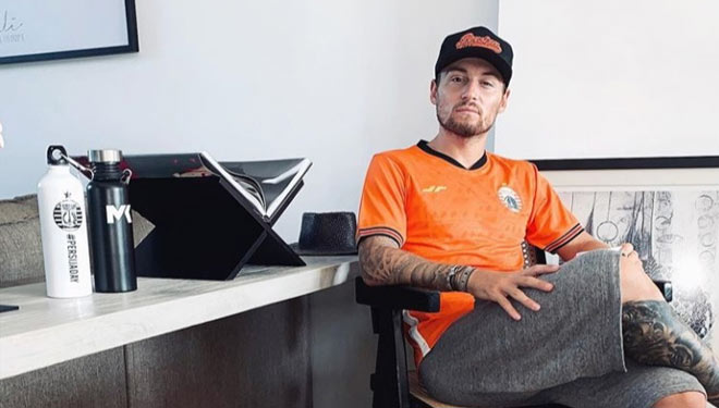 Gelandang Persija asal Belanda, Marc Klok. (foto: Instagram/Mark Klok)