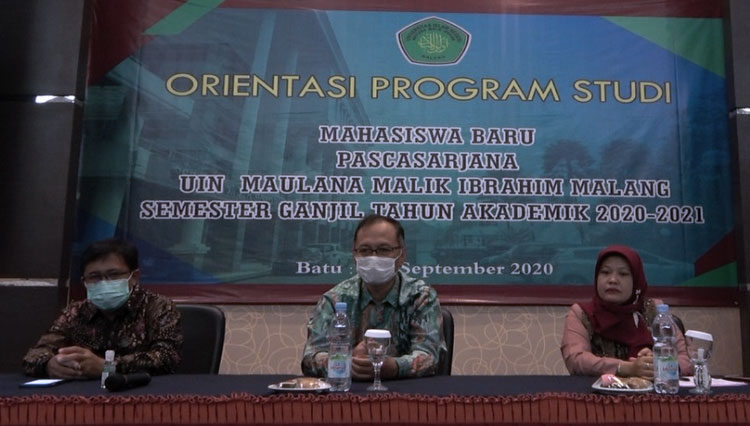 The First Virtual Postgraduate Orientation at UIN Malang