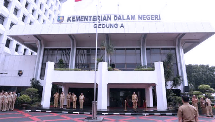 Gedung A, Kementerian Dalam Negeri. (FOTO: Dok. Kemendagri)