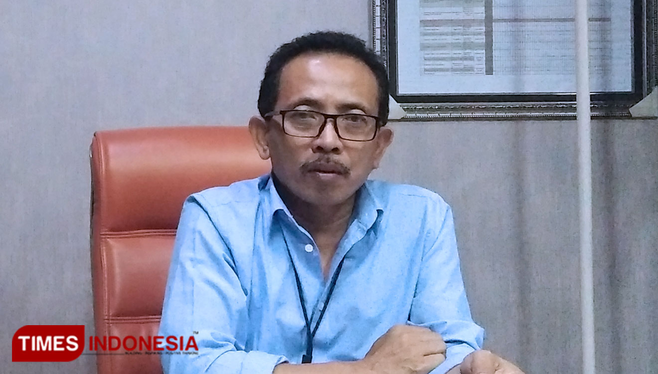 Wakil Ketua DPRD Surabaya, A. Hermas Thony saat ditemui di ruang kerjanya, Selasa (8/9/2020). (Foto: Ammar Ramzi/TIMES Indonesia)