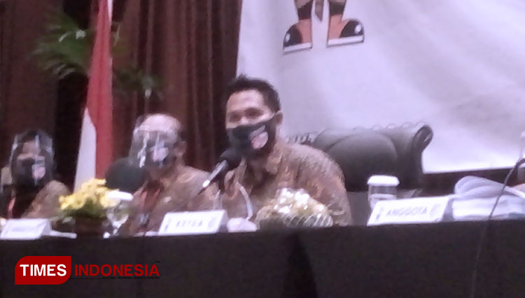 Ketua KPU Kota Semarang, Hendry Casandra Goeltom. (foto: Mushonifin/TIMES Indonesia)