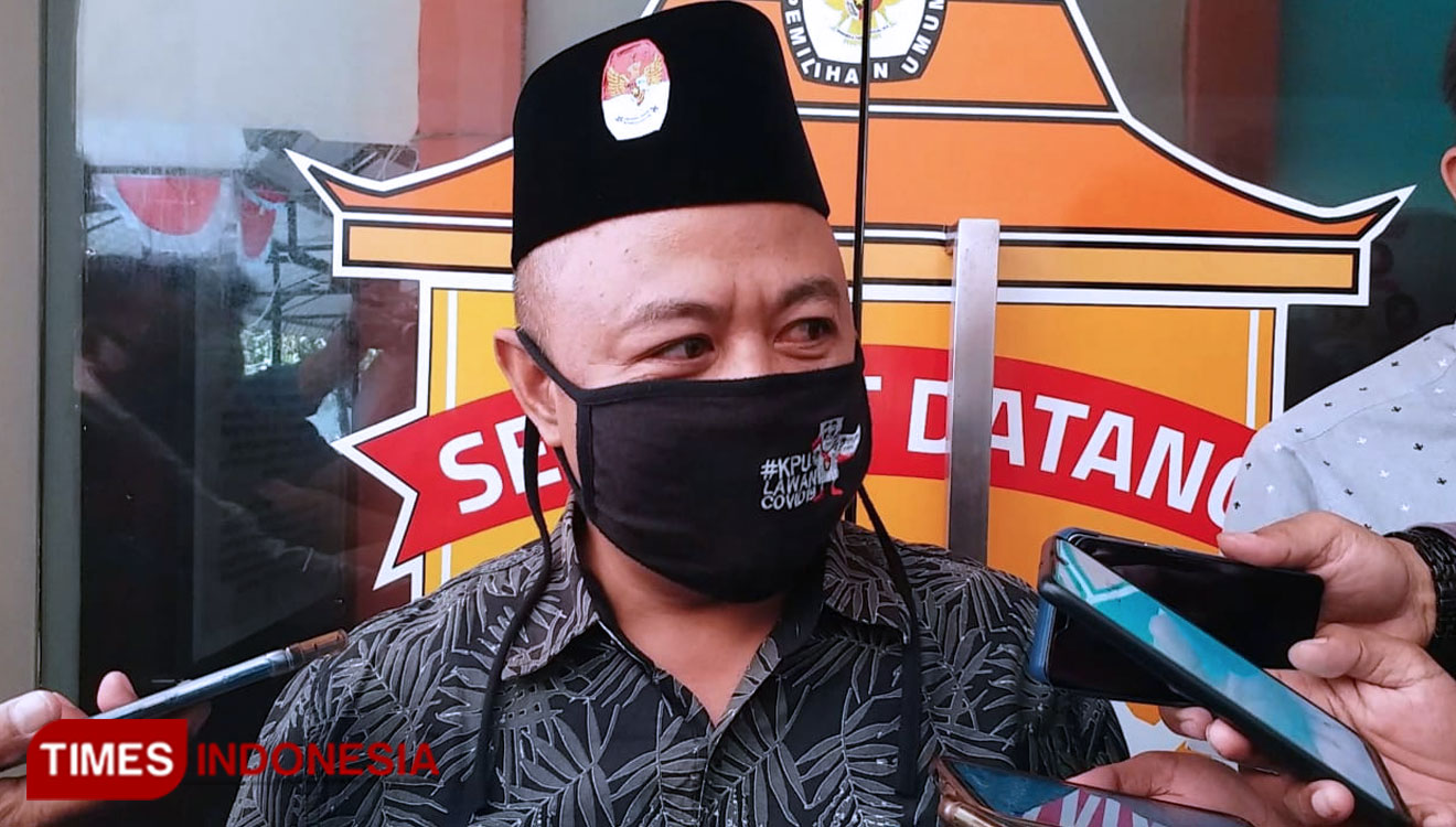 Ketua KPU Sidoarjo,  M.Iskak (foto: rudi/TIMES Indonesia)