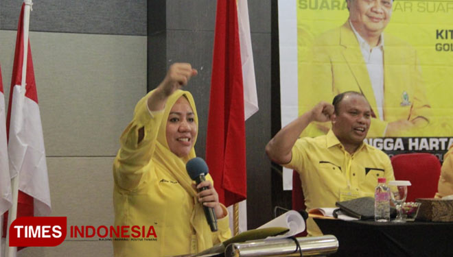 Anggota DPR RI Alien Mus. (Foto: Wahyudi Yahya/TIMES Indonesia)