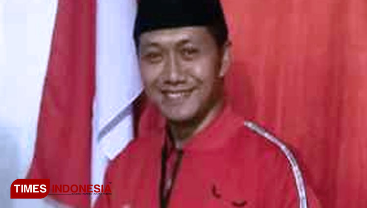 Ketua DPC PDI Perjuangan Banjarnegara H Nuryanto. (FOTO: Muchlas Hamidi/TIMES Indonesia)