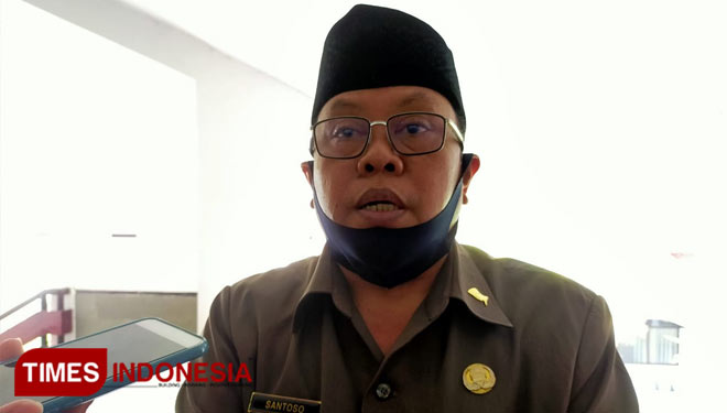 Wali Kota Blitar Santoso (Foto: Sholeh /TIMES Indonesia)