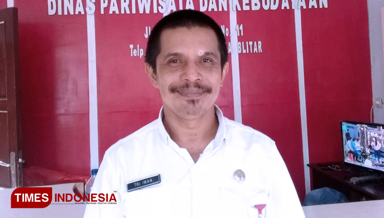 Kepala Dinas Pariwisata dan Kebudayaan Kota Blitar Tri Iman Prasetyono. (Foto: Sholeh/TIMES Indonesia)