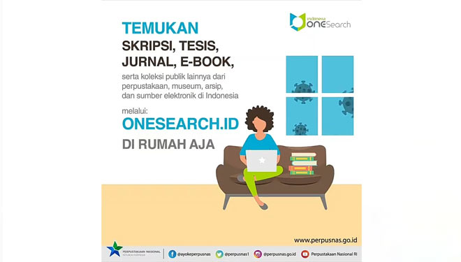 Aplikasi Indonesia OneSearch (IOS)(Foto: instagram perpusnas) 
