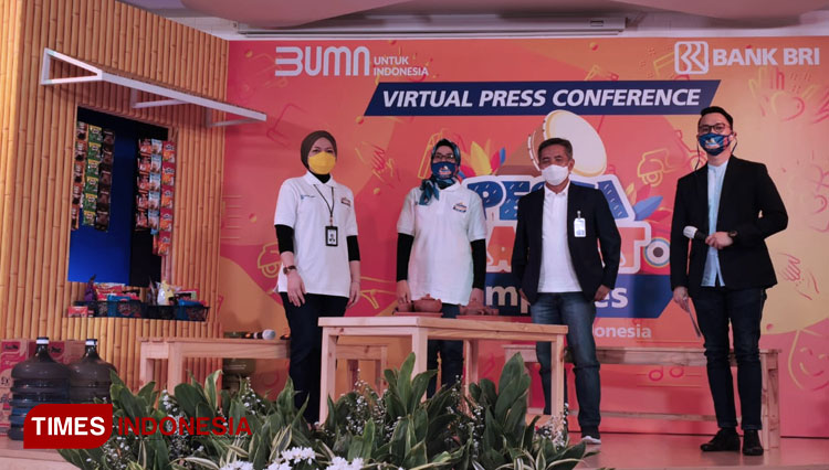 Pesta Rakyat Simpedes (PRS) dari Bank BRI yang diselenggarakan secara virtual. (FOTO: BRI for TIMES Indonesia)