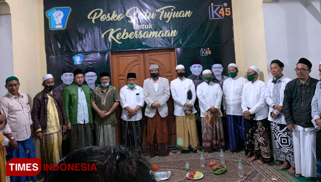 Peluncuran Posko Satu Tujuan untuk kebersamaan untuk Mulya Abadi di jalan Sucipto Situbondo (Foto: Uday/TIMES Indonesia)