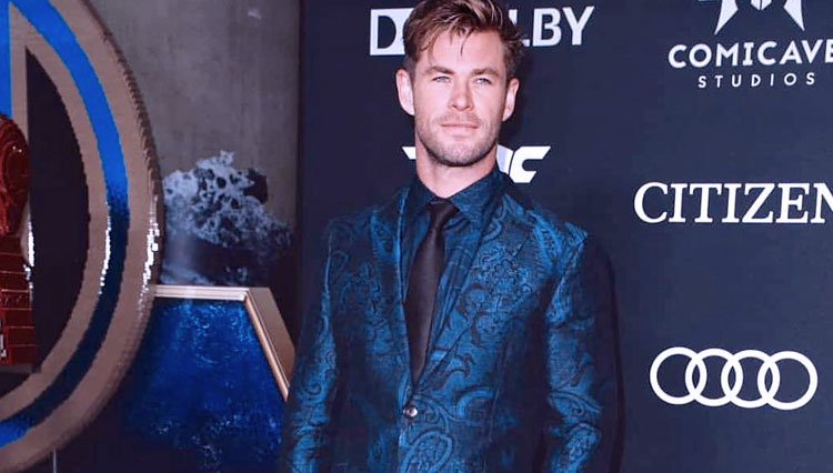 Chris Hemsworth di acara Avengers World Premier, April 2019 dan Teaser Thor: Love and Thunder. (Foto: instagram Chris Hemsworth) 