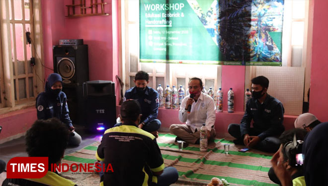 Workshop pengelolaan sampah oleh GenBI Kabupaten Jember. (Foto: GenBI for TIMES Indonesia)