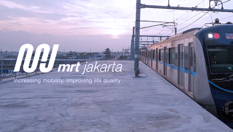 Informasi penyesuaian layanan MRT Jakarta. (Foto: twitter MRT Jakarta) 