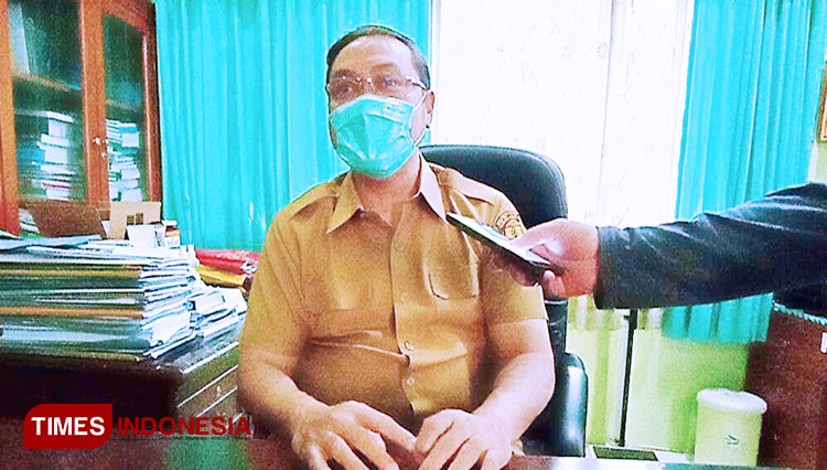 Kepala Dinas Kesehatan (Kadinkes) Kota Cirebon dr Eddy Sugiarto. (Foto: Ayu Lestari/TIMES Indonesia)