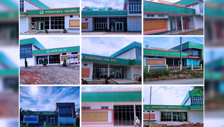 Sembilan Puskesmas 'Megah' Fasilitas Standar Rumah Sakit Berdiri Kokoh di Kabupaten Musirawas - Sumsel, (Foto : Doc Pemkab Musirawas)
