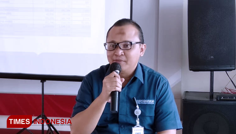 Kepala Kantor BPJS Kesehatan Cabang Jember Antokalina Sari Verdiana. (Foto: Dody Bayu Prasetyo/TIMES Indonesia)