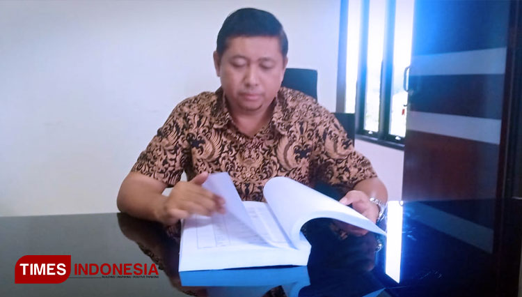 Siswanto Ketua Komisi II DPRD Ngawi (FOTO: Ardian Febri Tri H/TIMES Indonesia)