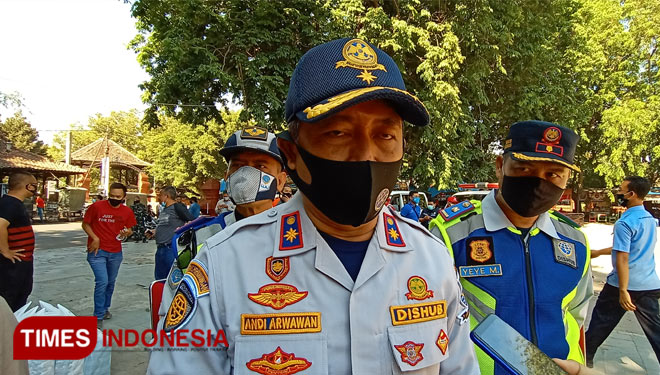 Kepala Dinas Perhubungan Kota Cirebon Andi Armawan. (Foto: dok. TIMES Indonesia)