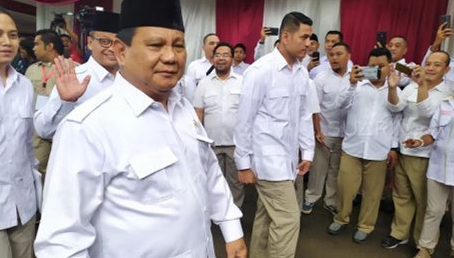 Ketua Umum Gerindra, Prabowo Subianto. (FOTO: Suara).