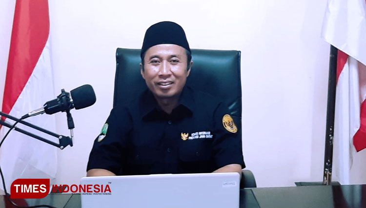 Ketua Komisi Informasi (KI) Jawa Barat, Ijang Faisal. (FOTO: Fazar/TIMES Indonesia)