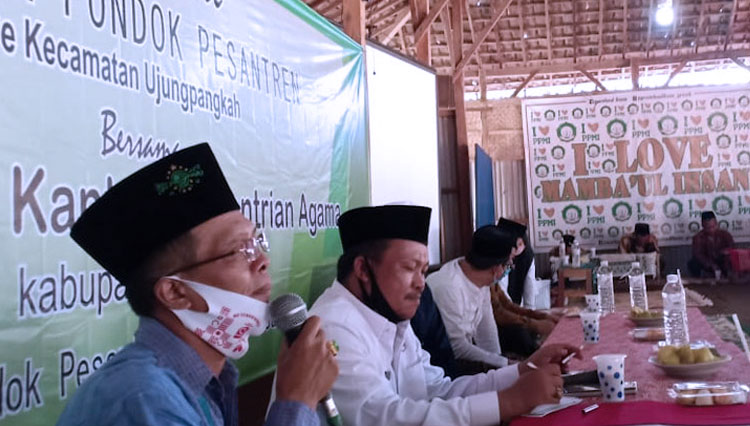 Pembentukan FKPP Kecamatan Ujungpangkah (Foto: Dokumen Ponpes Mambaul Ihsan).