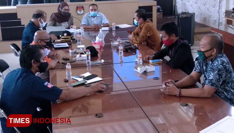 Rapat penetapan Pleno Pasangan SANDI dan LADUB di KPU Kabupaten Malang. (Foto : Binar Gumilang ) TIMES Indonesia)