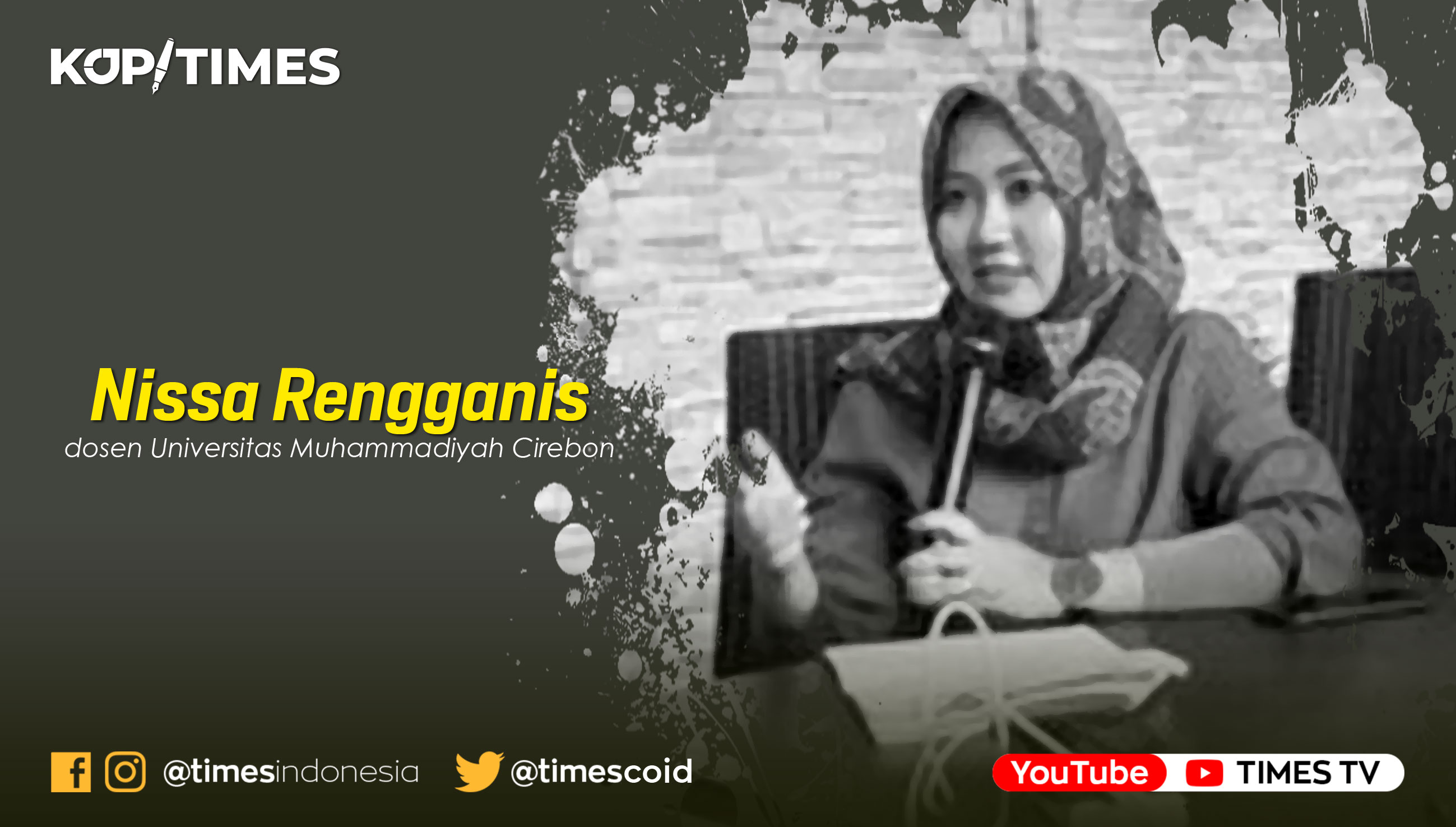 Nissa Rengganis, Dosen Ilmu Pemerintahan Universitas Muhammadiyah Cirebon.