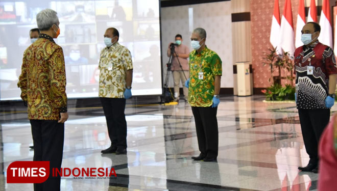 Pengukuhan Penjabat Bupati/walikota di Jawa Tengah (Foto : Dok Humas Pemprov Jateng for TIMES Indonesia)