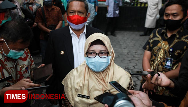 Kepala Dinas Kesehatan Kota Bandung Rita Verita. (FOTO: Humas Pemkot Bandung for TIMES Indonesia) 