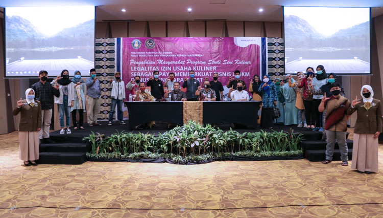 Suasana Workshop untuk Tingkatkan Kapasitas UMKM yang dilaksanakan Poltekpar Lombok.(FOTO: Humas Poltekpar Lombok)