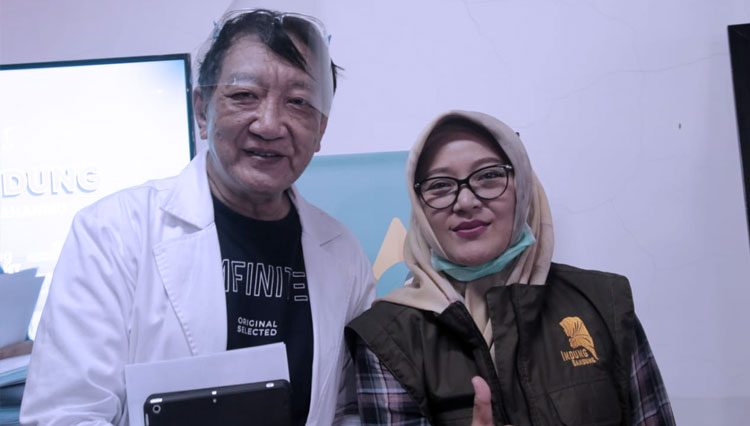 Cabup Bandung 2020 Kurnia Agustina Naser (kanan). (FOTO: Istimewa) 