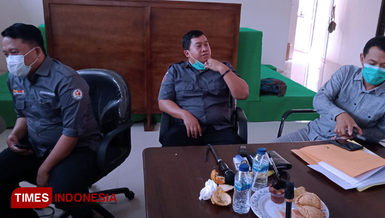 Ketua Bawaslu Kabupaten Indramayu, Nurhadi. (Foto: Nurhidayat/TIMES Indonesia)