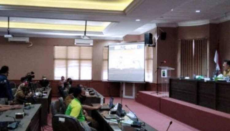 FGD Virtual Pemkab Lampung