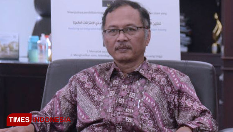 Rektor UIN Maliki Malang Prof. Dr. H. Abdul Haris, M.Ag. (Foto: Adhitya Hendra/TIMES Indonesia)