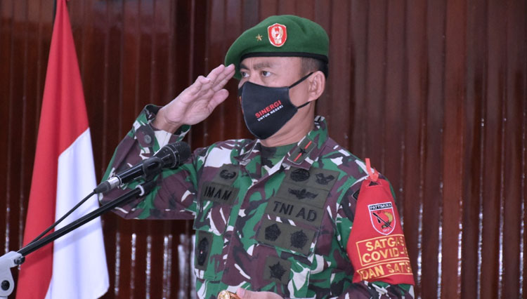Komandan Korem 152/Babullah Brigjen TNI Imam Sampurno Setiawan. (Foto: Dok Penrem 152 Babullah Ternate for TIMES Indonesia)