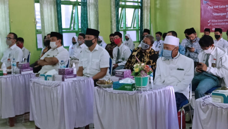 Kegiatan yang berlangsung di Aula SMA Sabilul Ihsan jalan Raya Jalmak No 150 teja timur Pamekasan. (Foto: Akhmad Syafi'i/TIMES Indonesia)