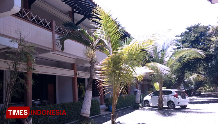 Hotel langensari untuk isolasi pasien Covid-19 di kota Cirebon (Foto: Dede Sofiyah/TIMES Indonesia)