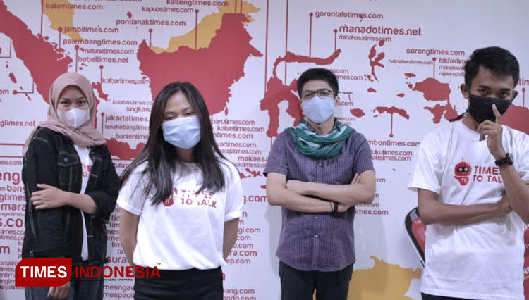 Foto Bersama GM TIMES Indonesia, Jumat (2/10). (Foto: TIMES Indonesia)