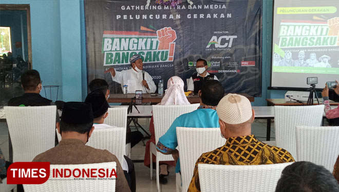 Launching gerakan Bangkit Bangsaku oleh ACT DIY (Foto : Totok Hidayat/TIMES Indonesia)