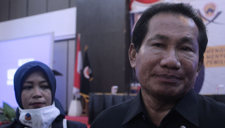 Ketua DPW NasDem Malut Achmad Hatari. (Foto: Diman for TIMES Indonesia)