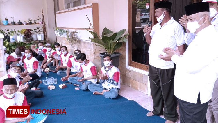 Cabup Malang HM Sanusi saat kegiatan Kampanye di Dau. (Foto: Binar Gumilang/TIMES Indonesia)