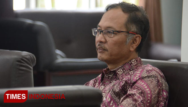Rektor UIN Maliki Malang Prof. Dr. H. Abdul Haris, M.Ag. (Foto: Adhitya Hendra/TIMES Indonesia)