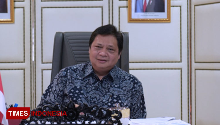 Ketua Komite Penanganan Covid-19 dan Pemulihan Ekonomi Nasional Airlangga Hartarto. (FOTO: Tirto).