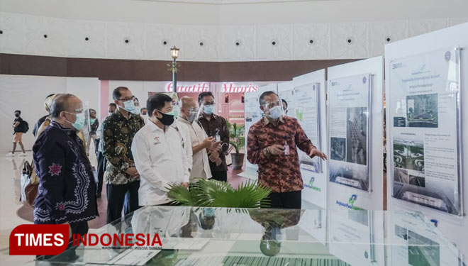 Menteri PPN/Kepala Bappenas, Suharso Monoarfa mengawali kunjungan kerjanya di Bandara YIA. (FOTO: Pemda DIY for TIMES Indonesia)