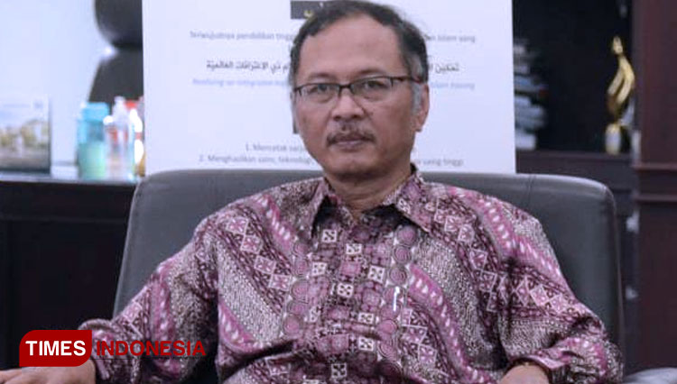 Rektor UIN Maliki Malang Prof. Dr. H. Abdul Haris, M.Ag. (Foto: Adhitya Hendra/TIMES Indonesia)