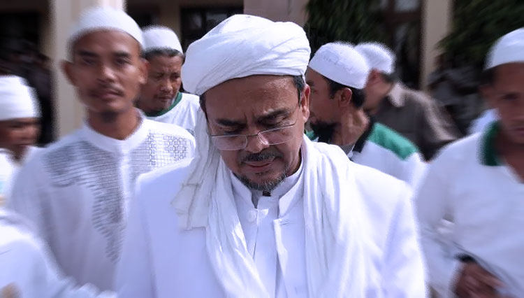 Imam Besar Front Pembela Islam (FPI) Habib Rizieq Shihab (FOTO: dailynewsindonesia/djp)