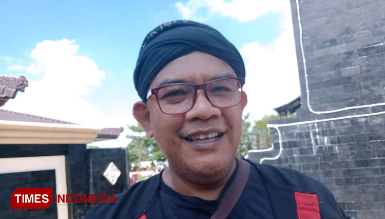 Kepala Dinas Pariwasata Kebudayaan Pemuda dan Olahraga (Disparbudpora) Kabupaten Blitar, Suhendro Winarso.(Foto: Sholeh/TIMES Indonesia)