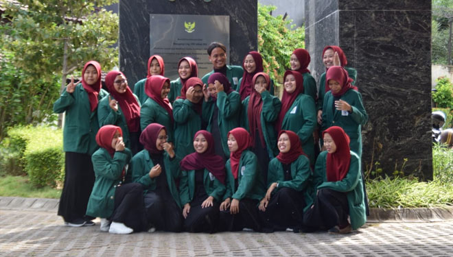 Mahasiswa Prodi S1 Pendidikan PGSD FKIP Unusa raih beasiswa LPDP, Kamis (15/10/2020). (Foto: Dok. Unusa) 